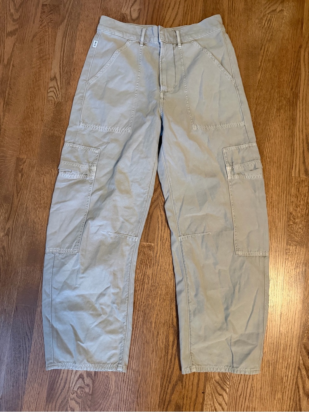 Citizens of Humanity Marcelle Barrel Leg Khaki Cargo Pants